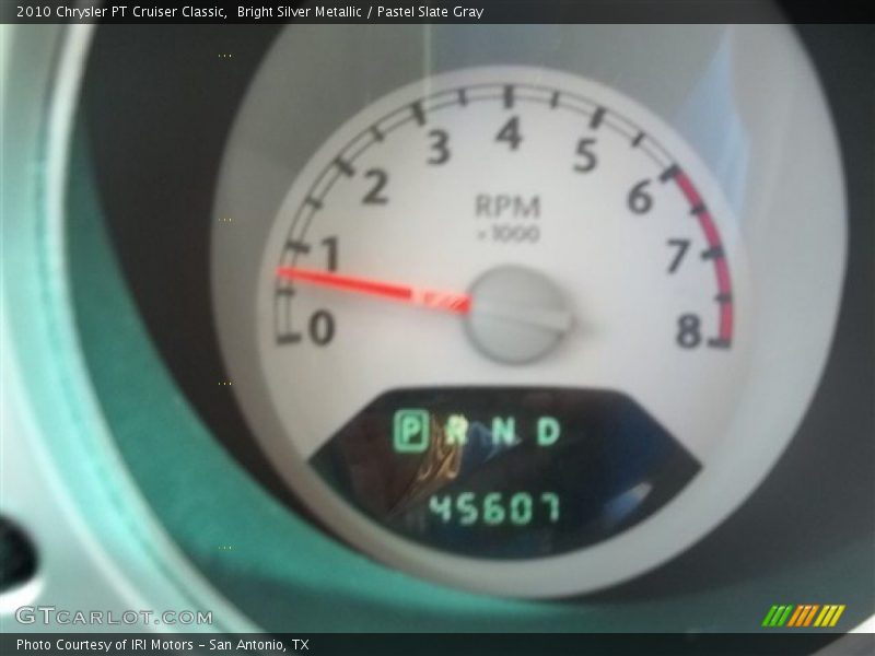 Bright Silver Metallic / Pastel Slate Gray 2010 Chrysler PT Cruiser Classic