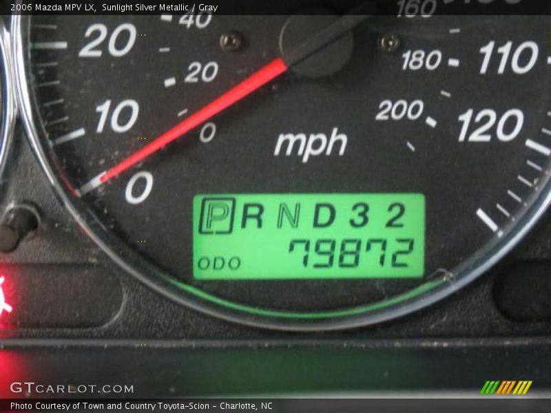 Sunlight Silver Metallic / Gray 2006 Mazda MPV LX