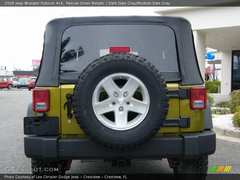 Rescue Green Metallic / Dark Slate Gray/Medium Slate Gray 2008 Jeep Wrangler Rubicon 4x4
