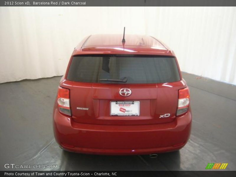 Barcelona Red / Dark Charcoal 2012 Scion xD