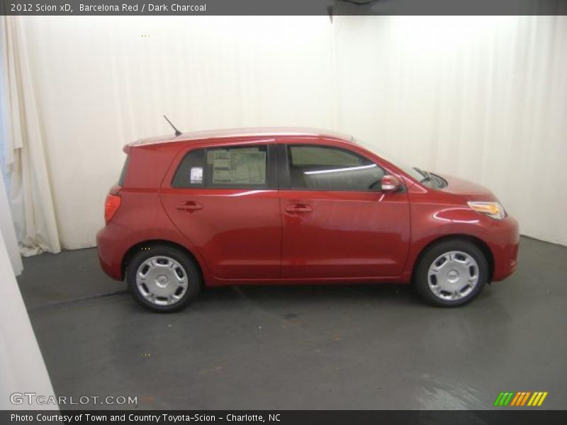 Barcelona Red / Dark Charcoal 2012 Scion xD