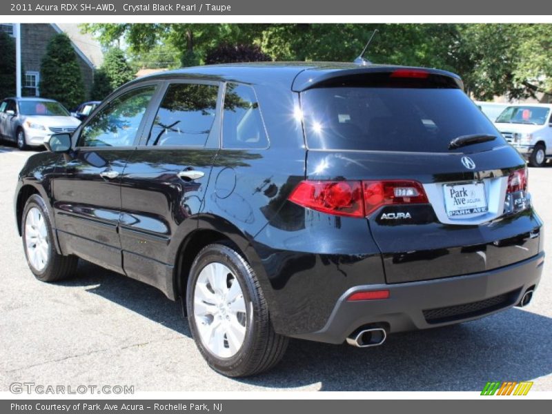 Crystal Black Pearl / Taupe 2011 Acura RDX SH-AWD