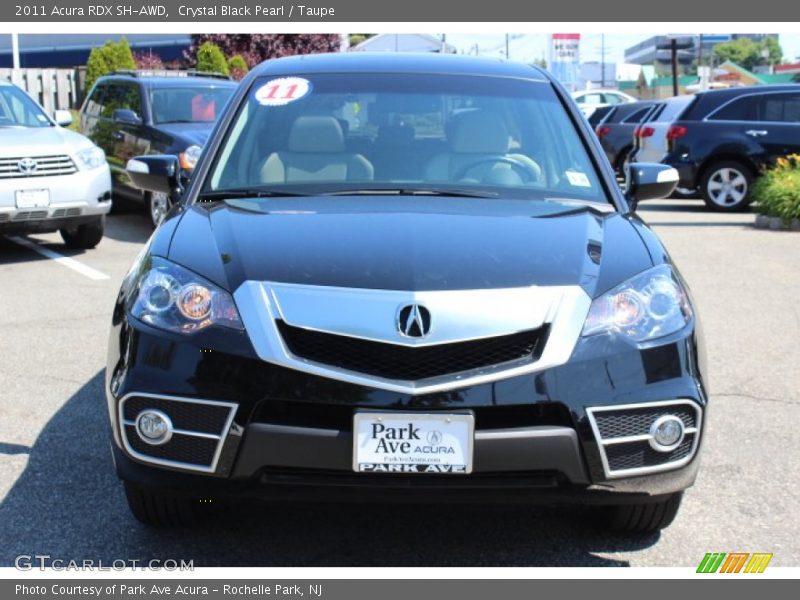 Crystal Black Pearl / Taupe 2011 Acura RDX SH-AWD