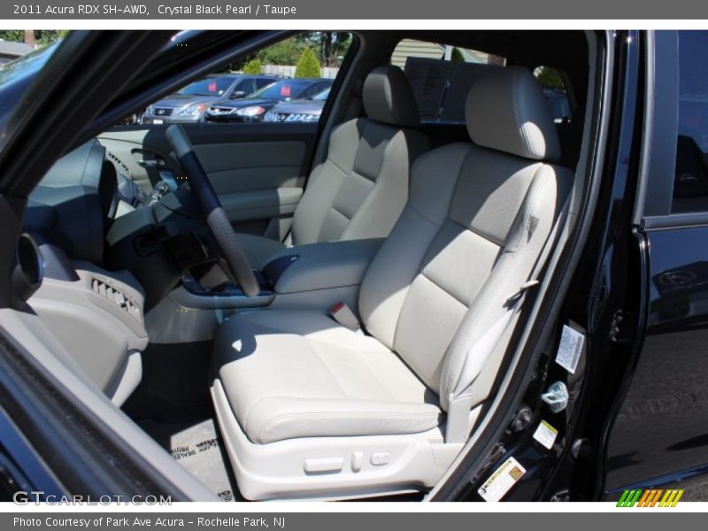 Crystal Black Pearl / Taupe 2011 Acura RDX SH-AWD
