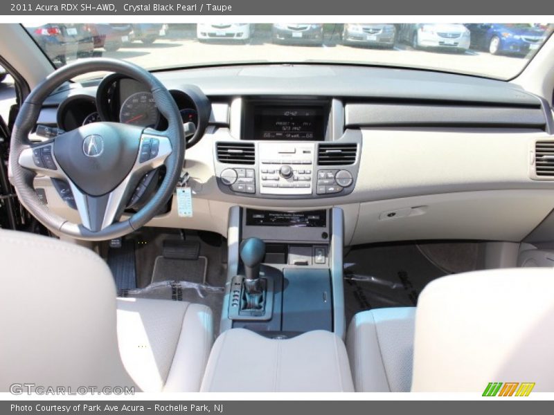Crystal Black Pearl / Taupe 2011 Acura RDX SH-AWD