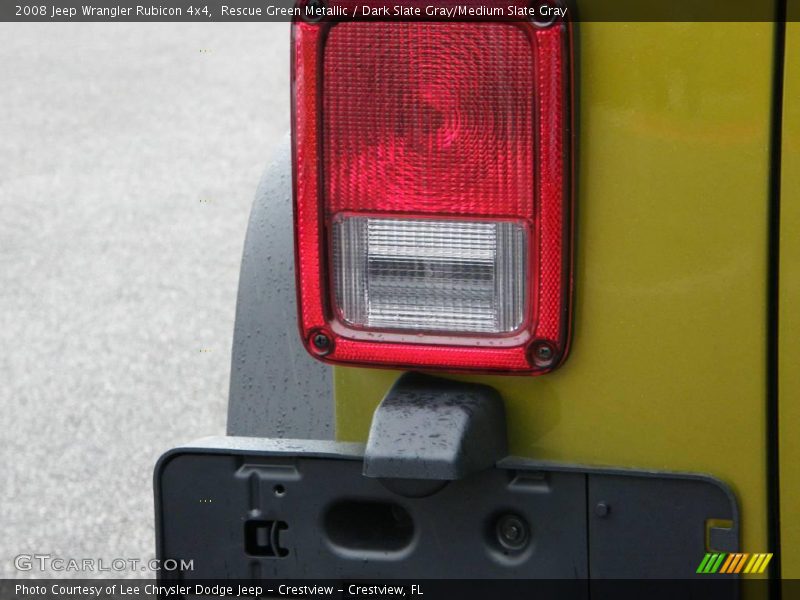 Rescue Green Metallic / Dark Slate Gray/Medium Slate Gray 2008 Jeep Wrangler Rubicon 4x4