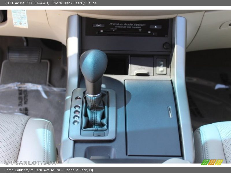Crystal Black Pearl / Taupe 2011 Acura RDX SH-AWD