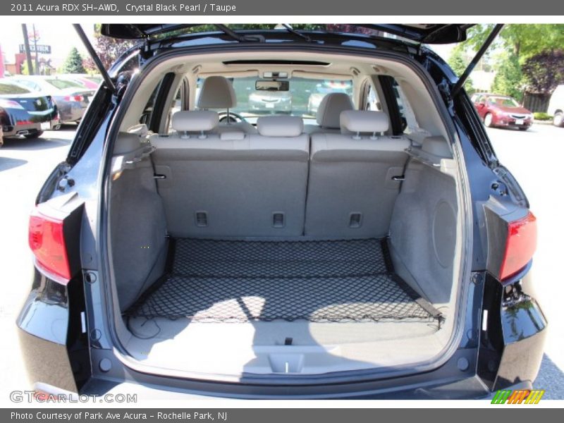 Crystal Black Pearl / Taupe 2011 Acura RDX SH-AWD