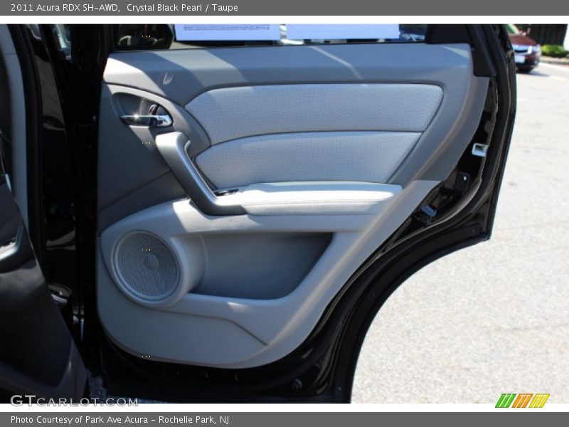 Crystal Black Pearl / Taupe 2011 Acura RDX SH-AWD