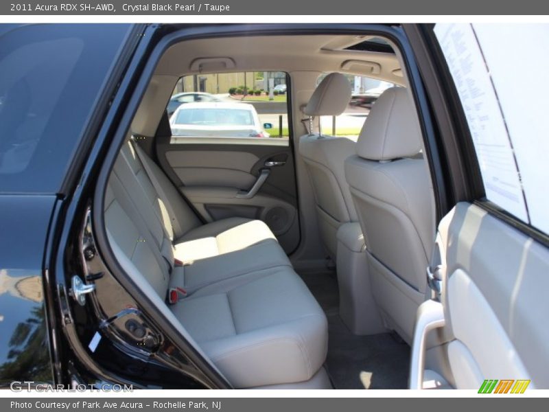 Crystal Black Pearl / Taupe 2011 Acura RDX SH-AWD