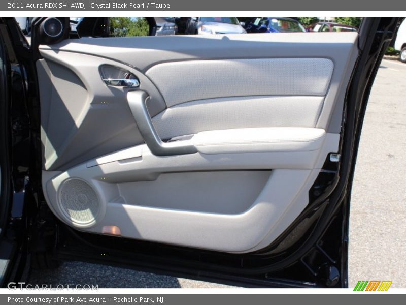 Crystal Black Pearl / Taupe 2011 Acura RDX SH-AWD