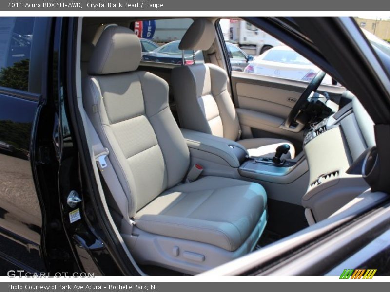 Crystal Black Pearl / Taupe 2011 Acura RDX SH-AWD