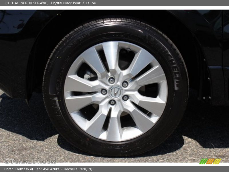 Crystal Black Pearl / Taupe 2011 Acura RDX SH-AWD