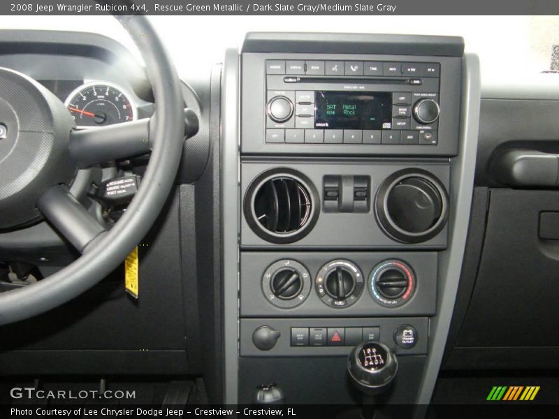 Rescue Green Metallic / Dark Slate Gray/Medium Slate Gray 2008 Jeep Wrangler Rubicon 4x4