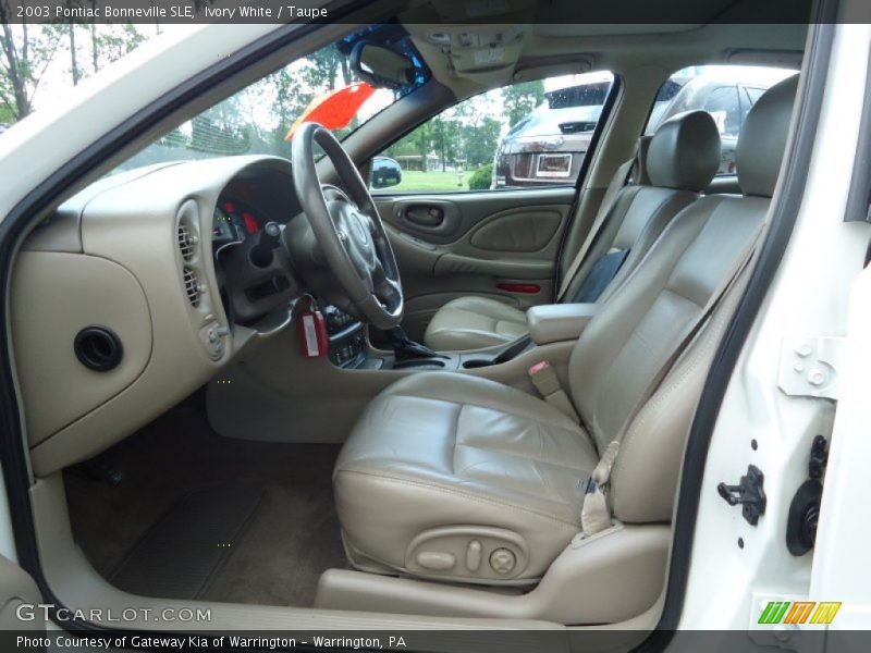  2003 Bonneville SLE Taupe Interior