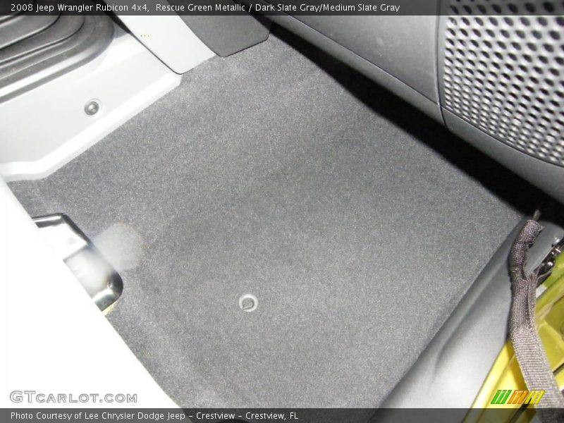Rescue Green Metallic / Dark Slate Gray/Medium Slate Gray 2008 Jeep Wrangler Rubicon 4x4