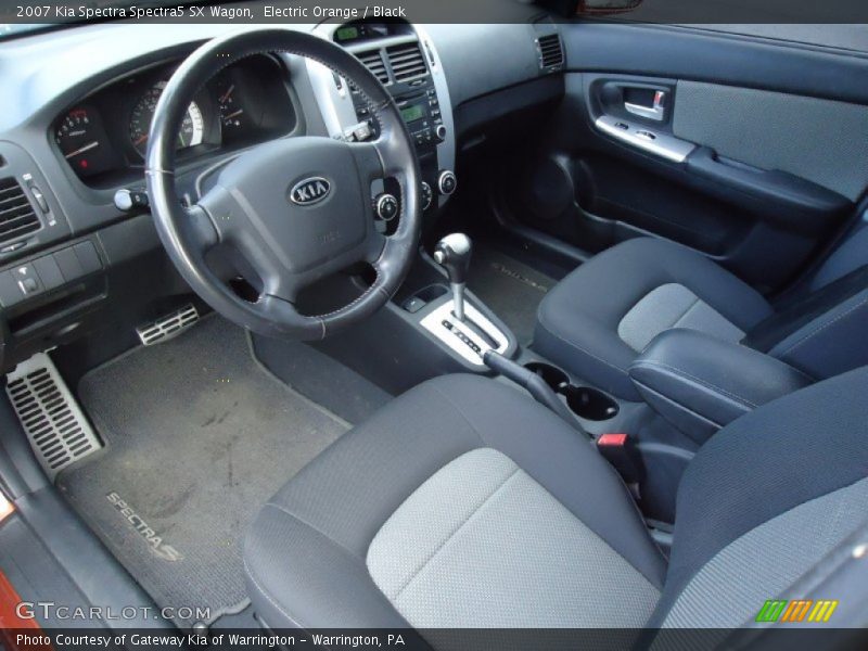  2007 Spectra Spectra5 SX Wagon Black Interior