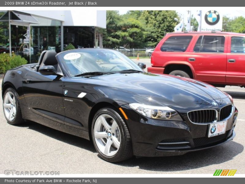 Jet Black / Black 2009 BMW Z4 sDrive30i Roadster