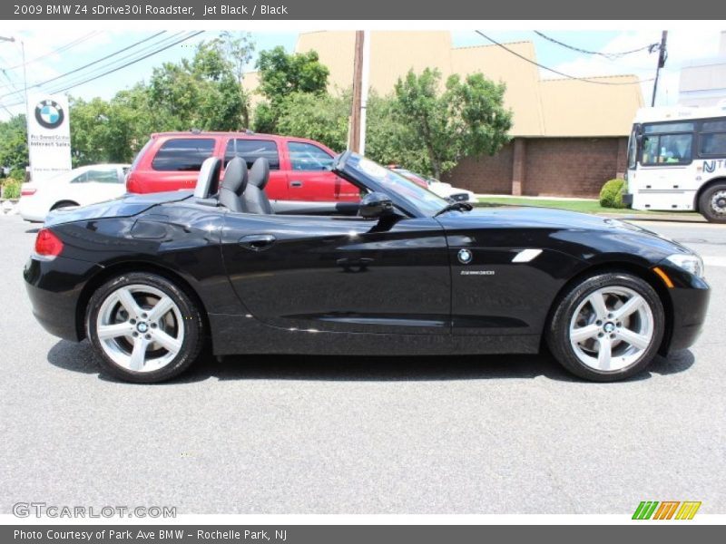Jet Black / Black 2009 BMW Z4 sDrive30i Roadster