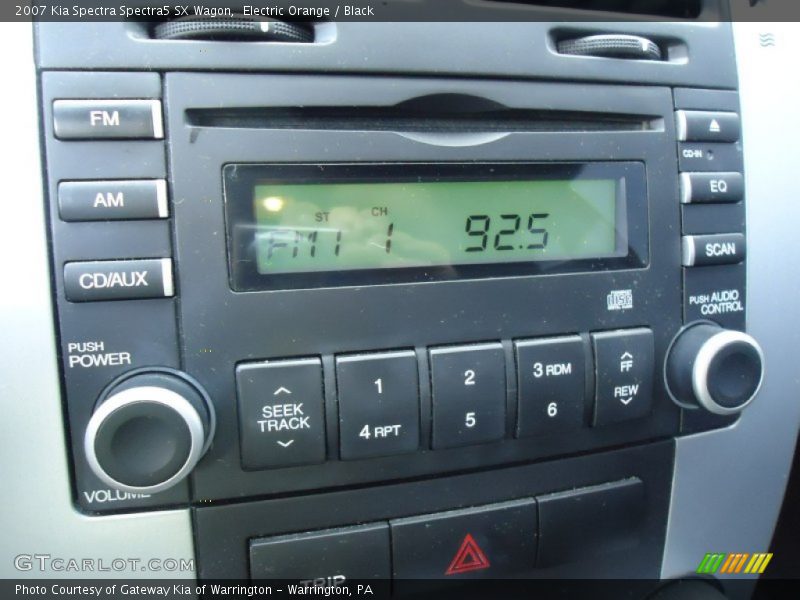 Audio System of 2007 Spectra Spectra5 SX Wagon