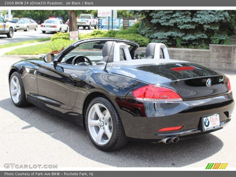 Jet Black / Black 2009 BMW Z4 sDrive30i Roadster