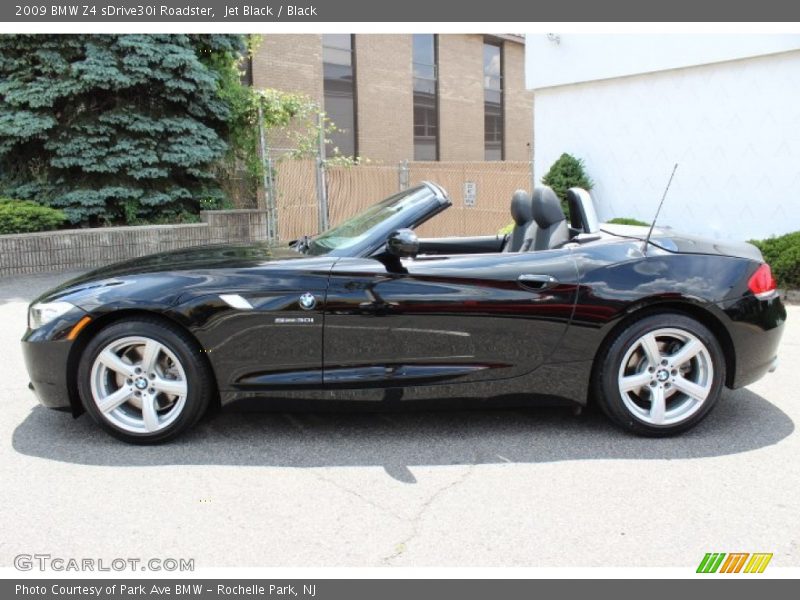 Jet Black / Black 2009 BMW Z4 sDrive30i Roadster