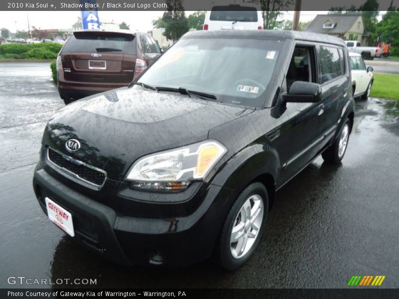 Shadow Black / Black Soul Logo Cloth 2010 Kia Soul +