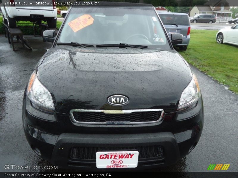 Shadow Black / Black Soul Logo Cloth 2010 Kia Soul +