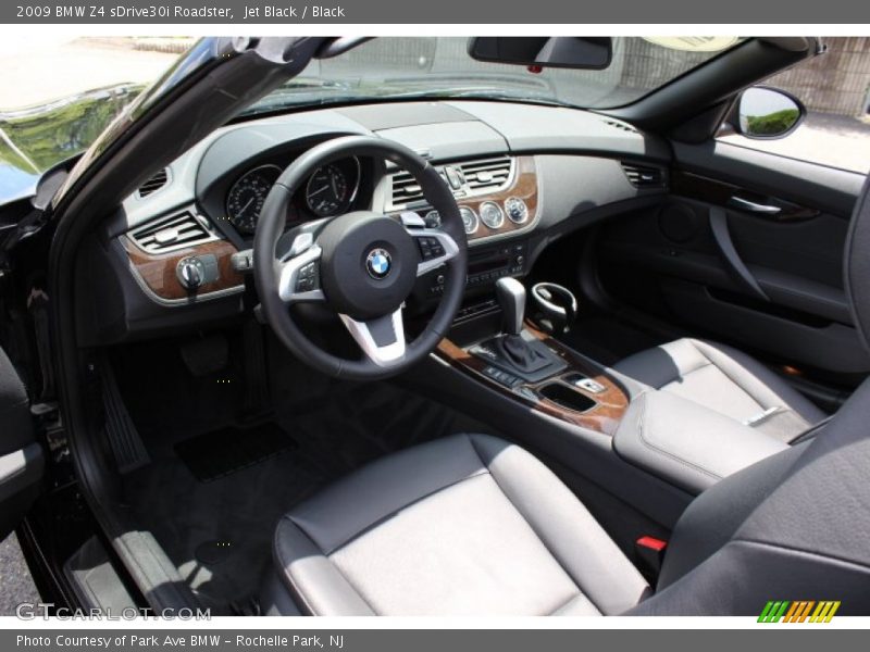 Jet Black / Black 2009 BMW Z4 sDrive30i Roadster