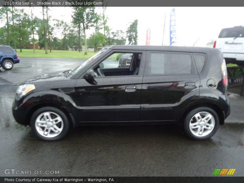 Shadow Black / Black Soul Logo Cloth 2010 Kia Soul +