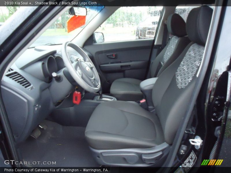 Shadow Black / Black Soul Logo Cloth 2010 Kia Soul +