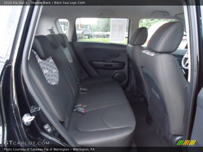 Shadow Black / Black Soul Logo Cloth 2010 Kia Soul +