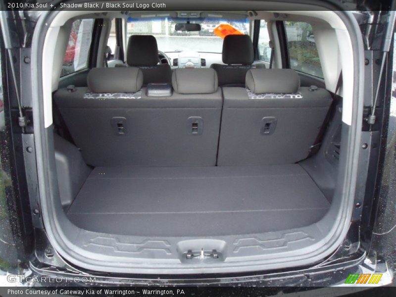 Shadow Black / Black Soul Logo Cloth 2010 Kia Soul +
