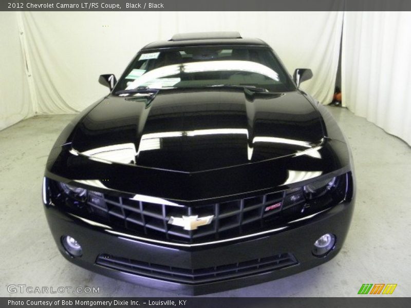 Black / Black 2012 Chevrolet Camaro LT/RS Coupe