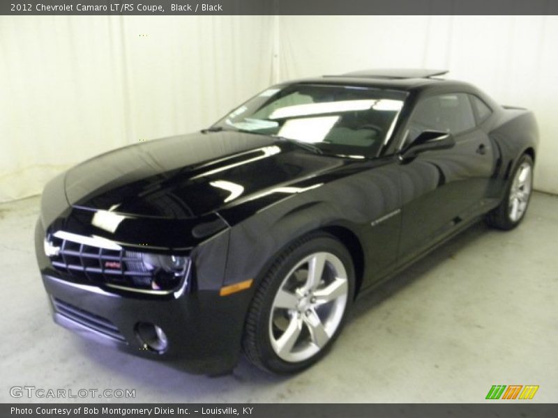 Black / Black 2012 Chevrolet Camaro LT/RS Coupe