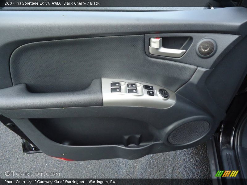 Black Cherry / Black 2007 Kia Sportage EX V6 4WD