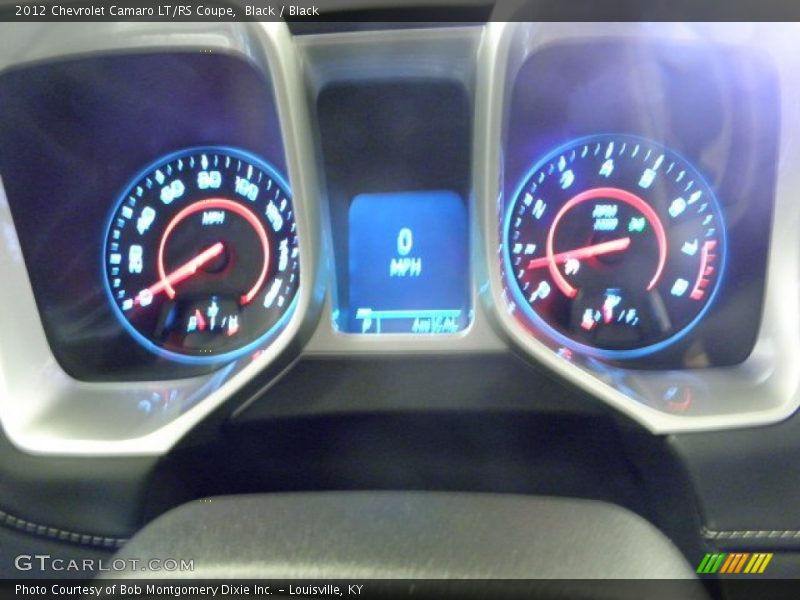 Black / Black 2012 Chevrolet Camaro LT/RS Coupe