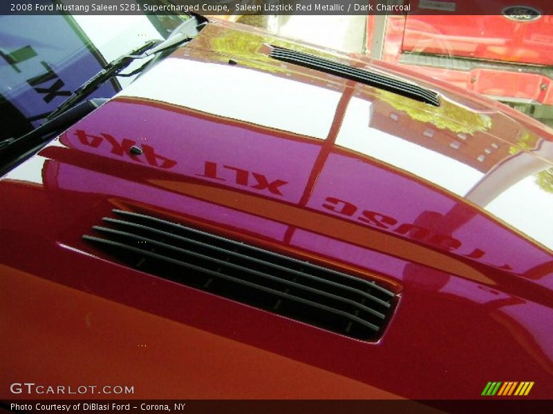 Saleen Lizstick Red Metallic / Dark Charcoal 2008 Ford Mustang Saleen S281 Supercharged Coupe