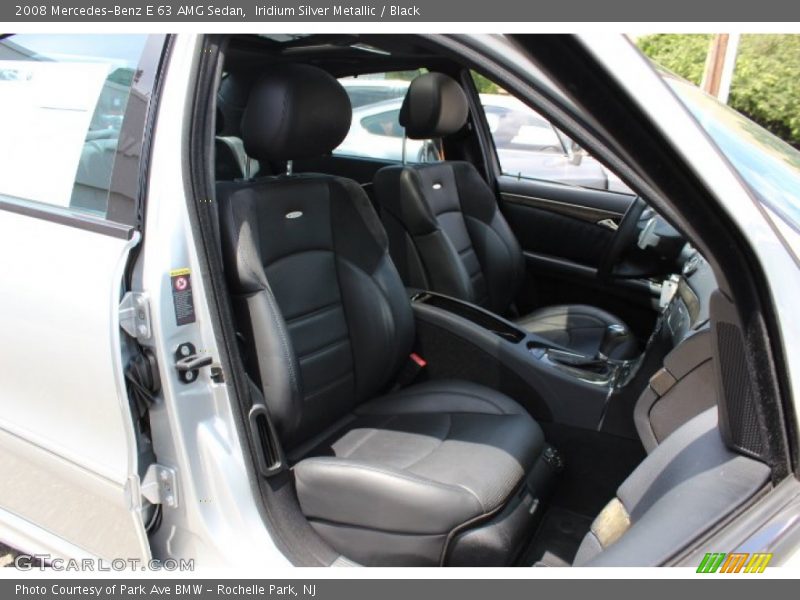 Iridium Silver Metallic / Black 2008 Mercedes-Benz E 63 AMG Sedan