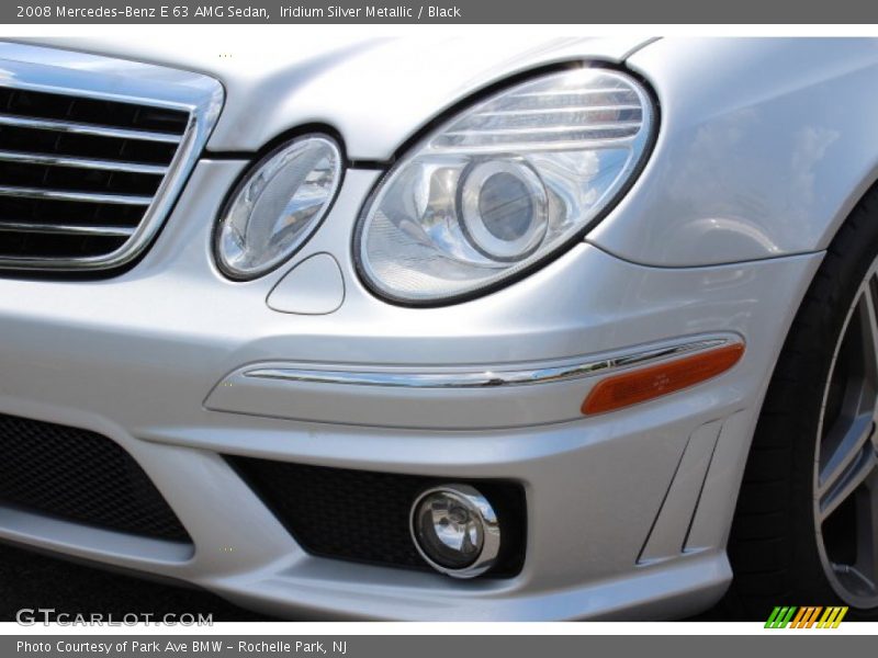 Iridium Silver Metallic / Black 2008 Mercedes-Benz E 63 AMG Sedan