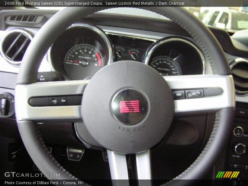 Saleen Lizstick Red Metallic / Dark Charcoal 2008 Ford Mustang Saleen S281 Supercharged Coupe