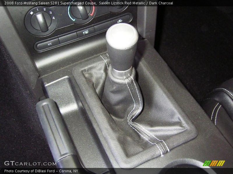 Saleen Lizstick Red Metallic / Dark Charcoal 2008 Ford Mustang Saleen S281 Supercharged Coupe