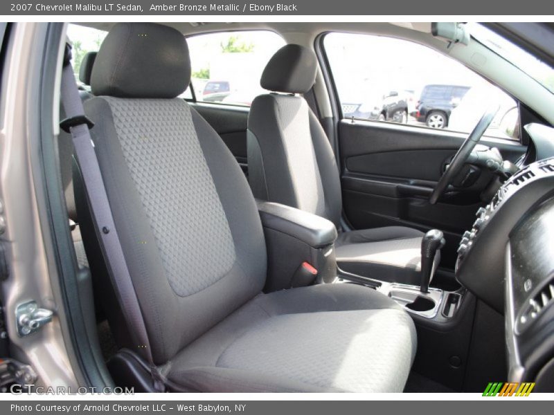  2007 Malibu LT Sedan Ebony Black Interior