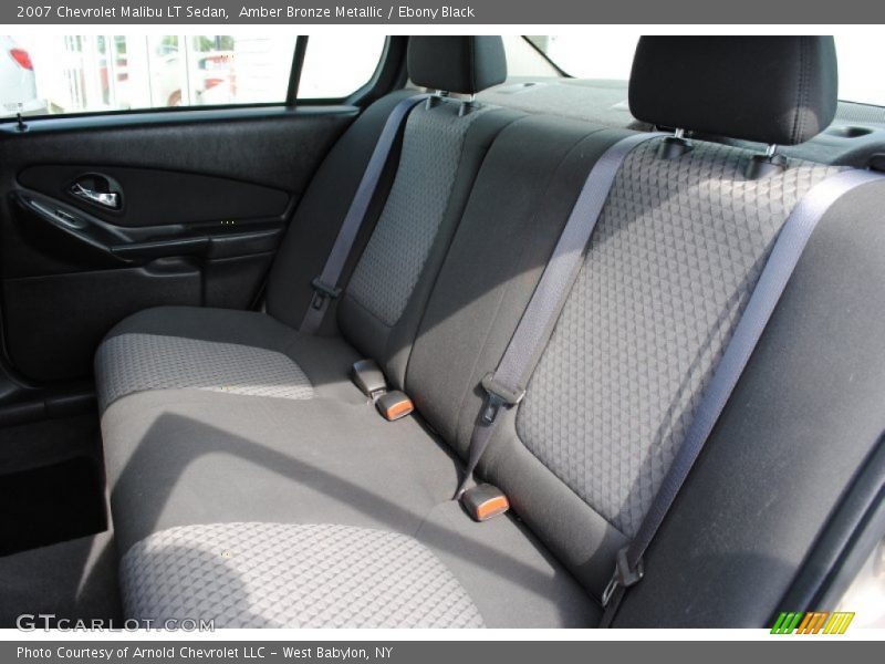 Amber Bronze Metallic / Ebony Black 2007 Chevrolet Malibu LT Sedan