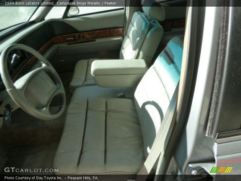 Front Seat of 1994 LeSabre Limited