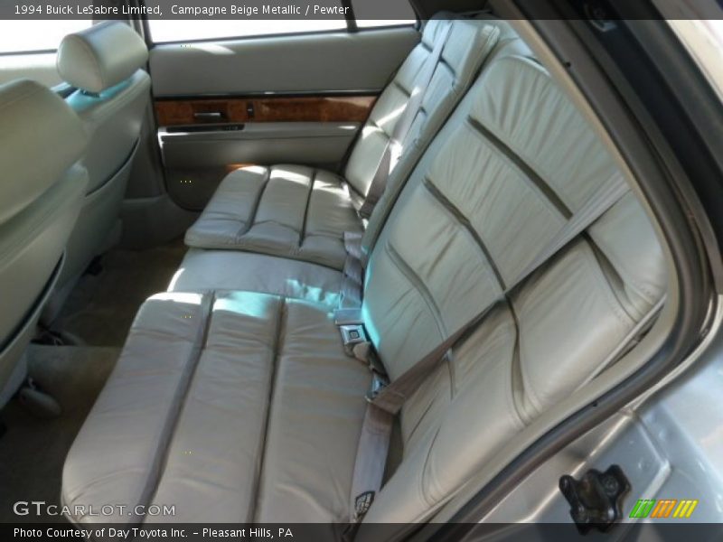 Rear Seat of 1994 LeSabre Limited