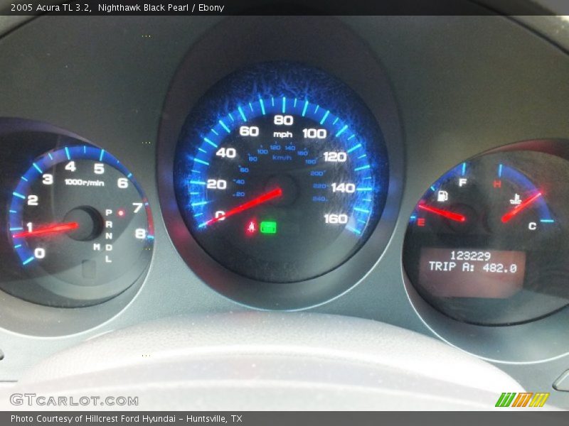 Nighthawk Black Pearl / Ebony 2005 Acura TL 3.2
