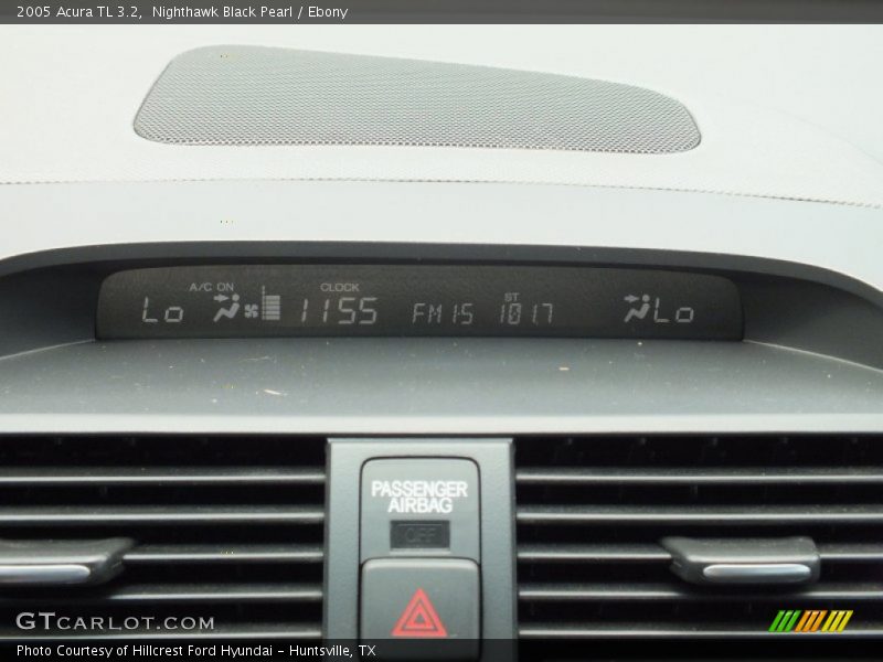 Nighthawk Black Pearl / Ebony 2005 Acura TL 3.2