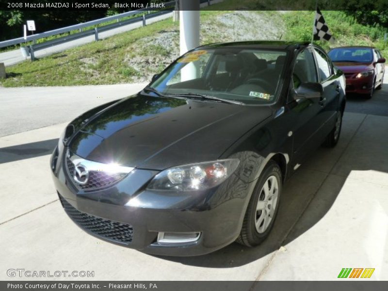 Black Mica / Black 2008 Mazda MAZDA3 i Sport Sedan