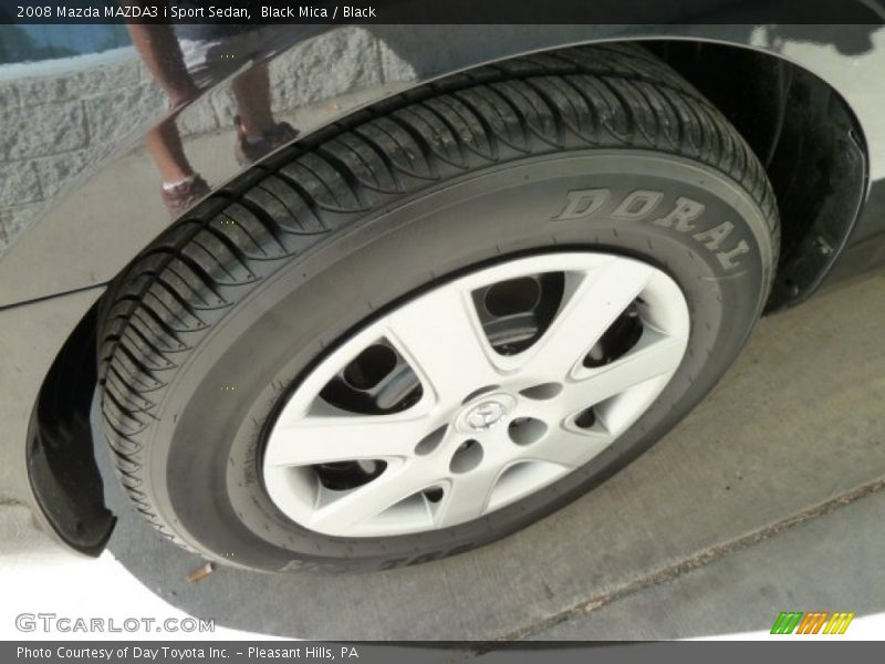 Black Mica / Black 2008 Mazda MAZDA3 i Sport Sedan